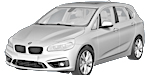 BMW F45 U1924 Fault Code